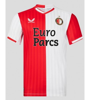 Feyenoord Replica Home Stadium Shirt 2023-24 Short Sleeve